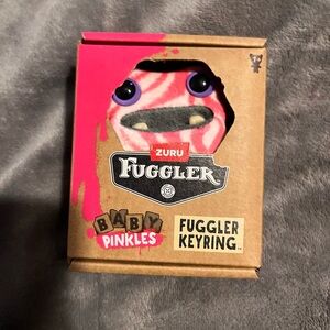 Fuggler - Baby Pinkles - Wided Eyed weirdo 3.5-Inch Plush Keyring